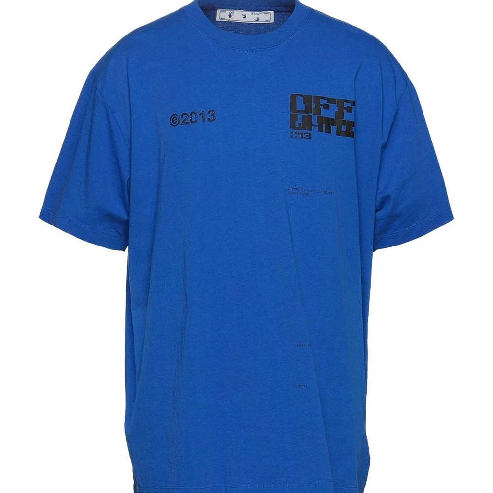 NWT Off-White 2013 Blue T-Shirt Size M